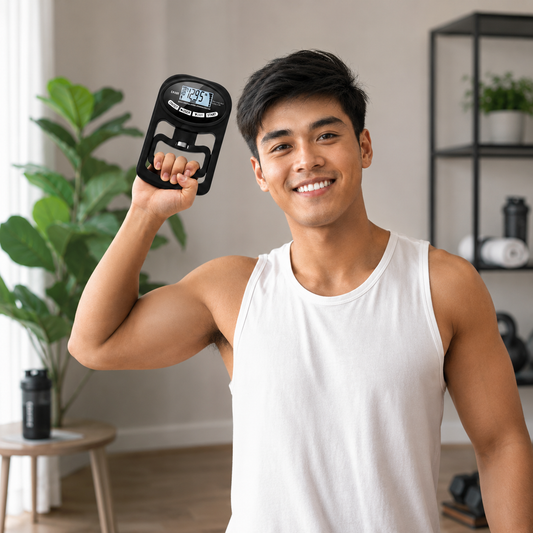 Hand Dynamometer Grip Strength Trainer - Electronic Hand Grip